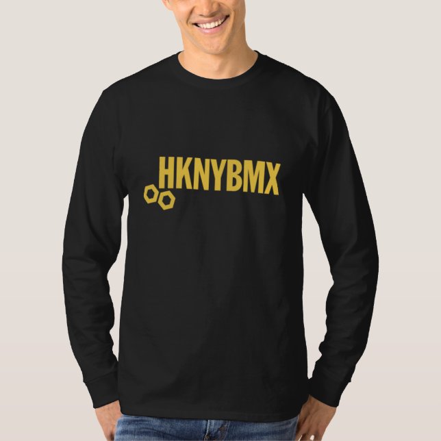 Adult Black Longsleeved Tee (Front)