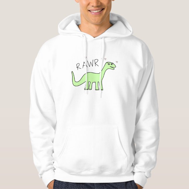 Adult Bronto Rawr Hoodies (Front)