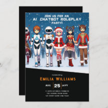 ADULT Chatbot Roleplay Party Anime Robot Christmas