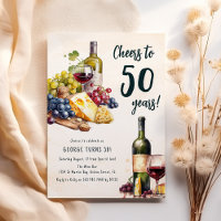 Adult Cheese And Wine Charcuterie 50th Birthday