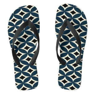 Adult Chinelo, Thin Strips - Geometric Designer Thongs