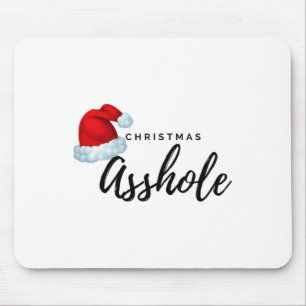 Adult Christmas Hole Mouse Pad