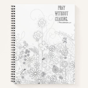 Adult Colouring Journal, Cover Only Notebook