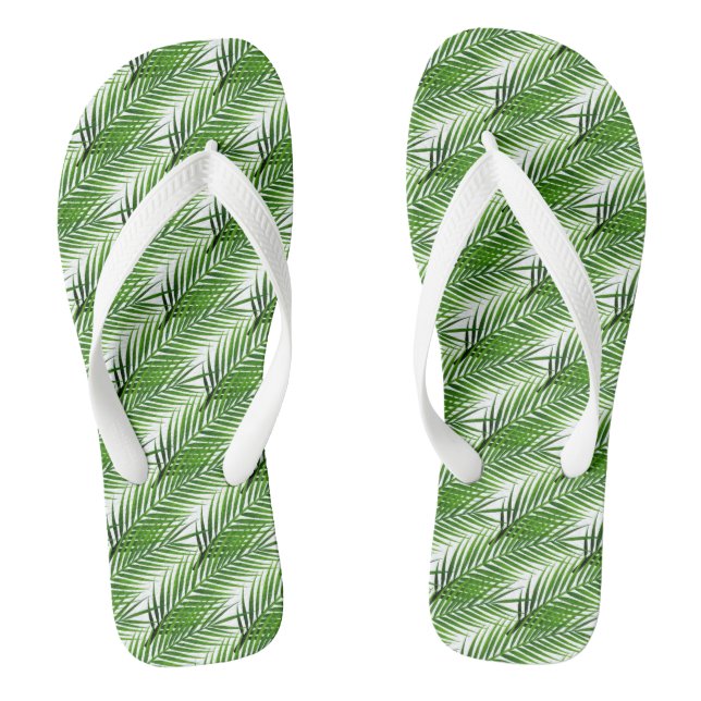 Adult Flip Flops-Palms Thongs (Footbed)