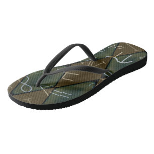 Adult Flip Flops, Slim Straps Thongs