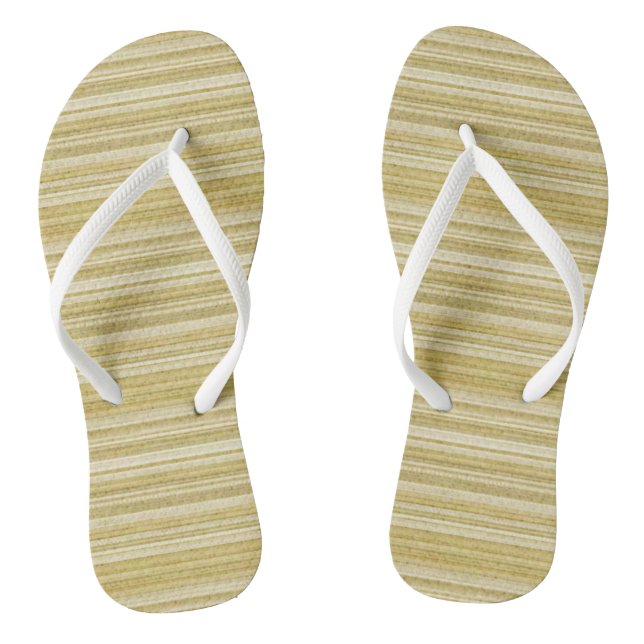 Adult Flip Flops, Slim Straps Thongs (Footbed)