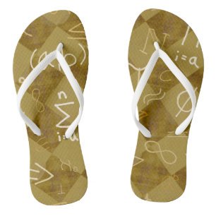 Adult Flip Flops, Slim Straps Thongs
