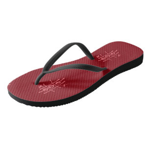 Adult Flip Flops, Slim Straps Thongs