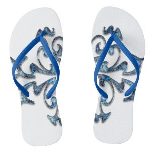 Adult Flip Flops, Slim Straps Thongs