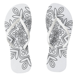 Adult Flip Flops, Slim Straps Thongs