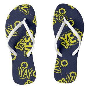 Adult Flip Flops, Slim Straps Thongs