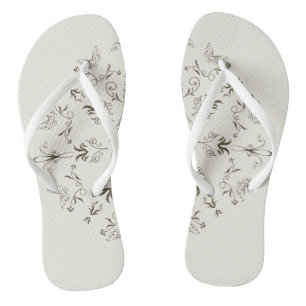 Adult Flip Flops, Slim Straps Thongs