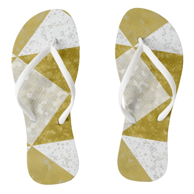 Adult Flip Flops, Slim Straps Thongs (Footbed)