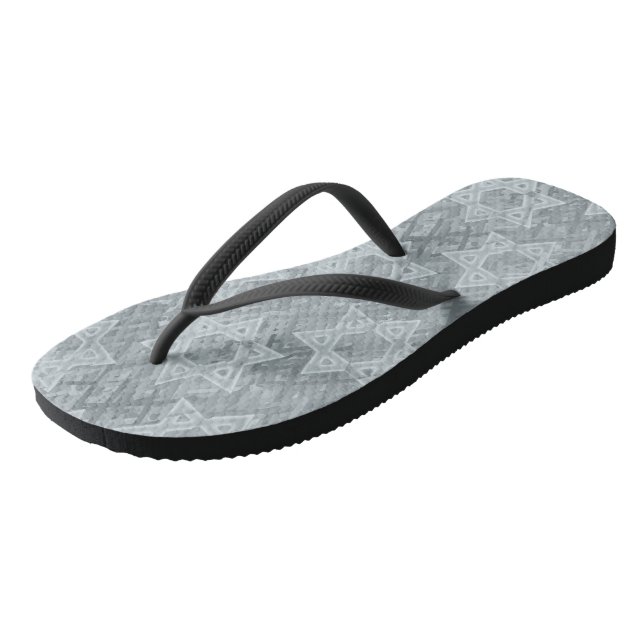 Adult Flip Flops, Slim Straps Thongs (Angled)