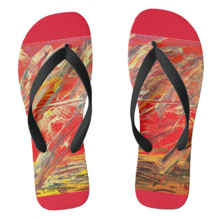 Adult Flip Flops, Wide Straps Thongs