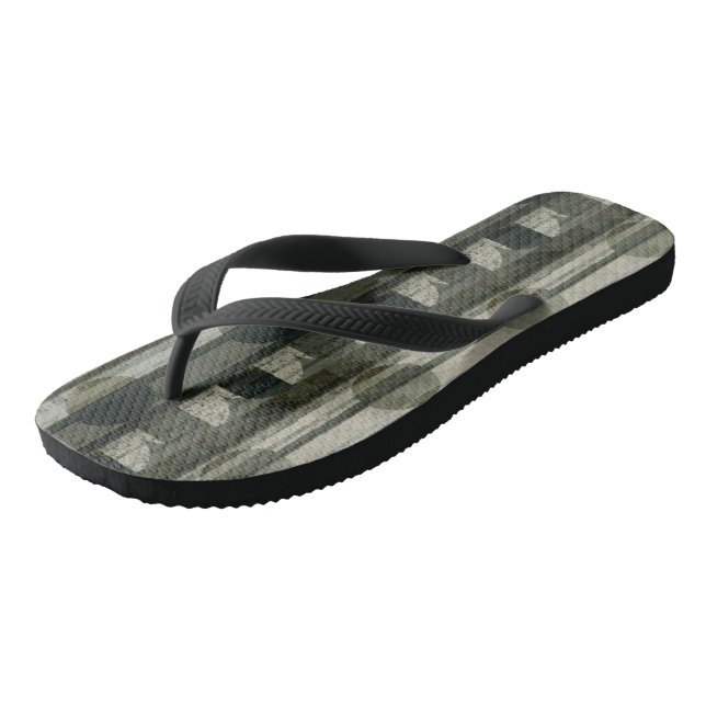 Adult Flip Flops, Wide Straps Thongs (Angled)