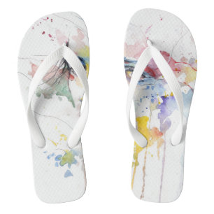 Adult Flip Flops, Wide Straps Thongs