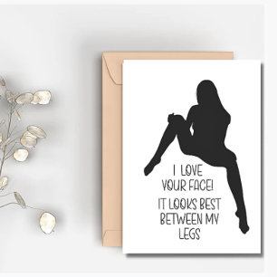adult Funny Dirty valentine day Card