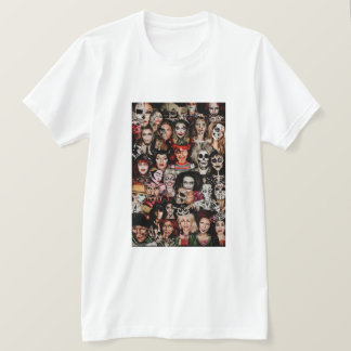Adult Halloween Collage T-Shirt