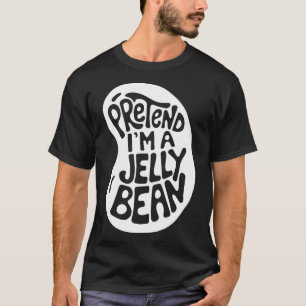 Adult Halloween Costumes Pretend I'm A Jelly Bean T-Shirt