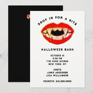 Adult Halloween Party Invitation