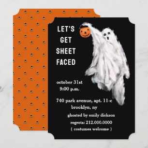 Adult Halloween Party Invitations