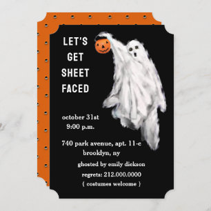 Adult Halloween Party Invitations