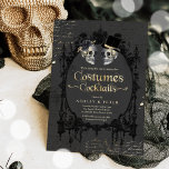Adult Halloween Party Vintage Gothic Skull Invitat Invitation<br><div class="desc">Adult Halloween Party Vintage Gothic Skull Invitation
All designs are © PIXEL PERFECTION PARTY LTD</div>