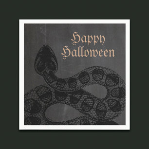 Adult Halloween Serpent Snake Napkin