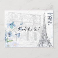 Adult Paris Themed any occasion party add photo