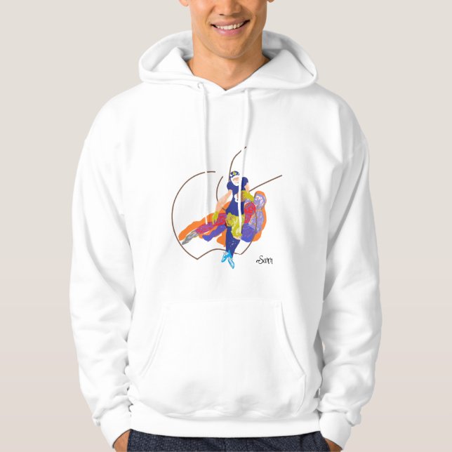 Adult Pullover Hoodie : Touchdown (Front)