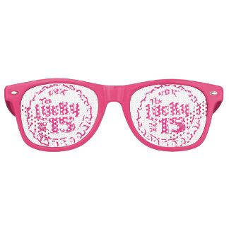 Adult Retro Party Shades, White Sunglasses