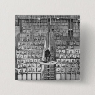Adult School in the Chapel, on the Separate System 15 Cm Square Badge