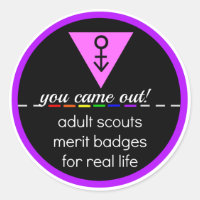 Adult Scout Merit Badge: You Came Out!