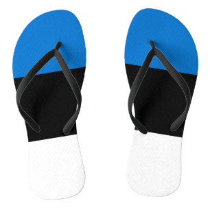 Adult Slim Straps with Flag of Estonia Thongs