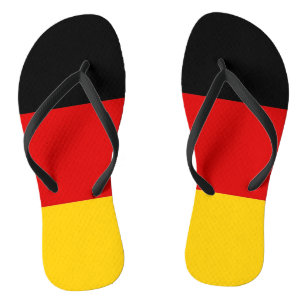 Adult Slim Straps with Flag of Germany Thongs
