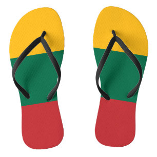 Adult Slim Straps with Flag of Lithuania Thongs