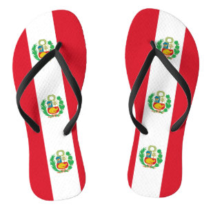 Adult Slim Straps with Flag of Peru Thongs