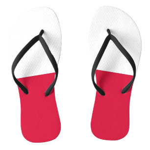 Adult Slim Straps with Flag of Poland Thongs