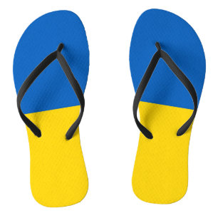 Adult Slim Straps with Flag of Ukraine Thongs