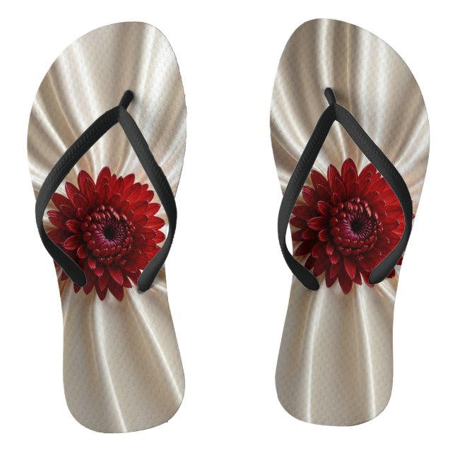 Adult Slim Straps with Japanase Colours Thongs (Footbed)