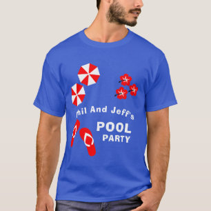 Adult Summer Pool Party T-Shirt