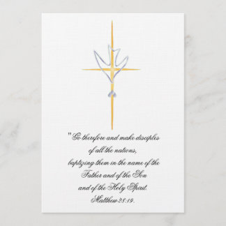 Adult/Teen Baptismal Invitation