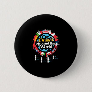 Adult Vacation Drinking Showcase 6 Cm Round Badge