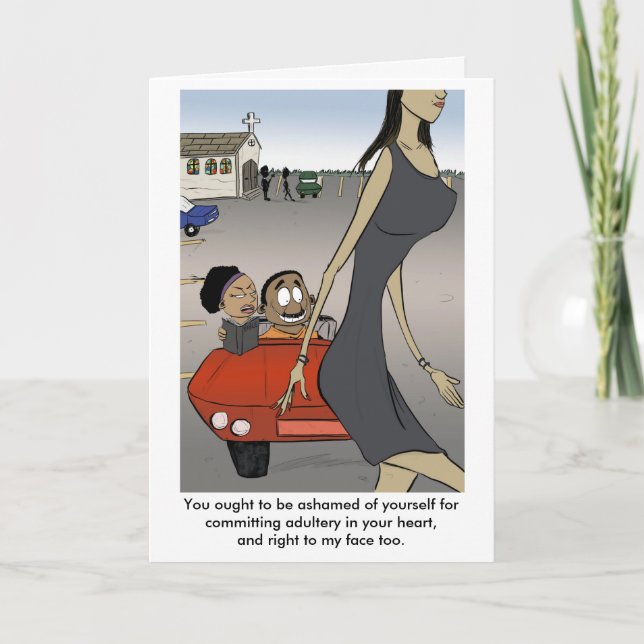 Adultery in Your Heart Card (Front)