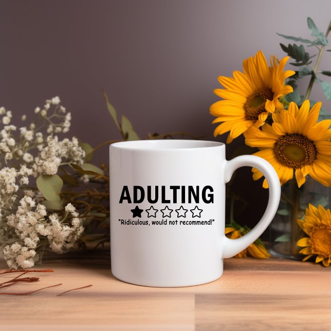Adulting... Meme Mug (Creator Uploaded)