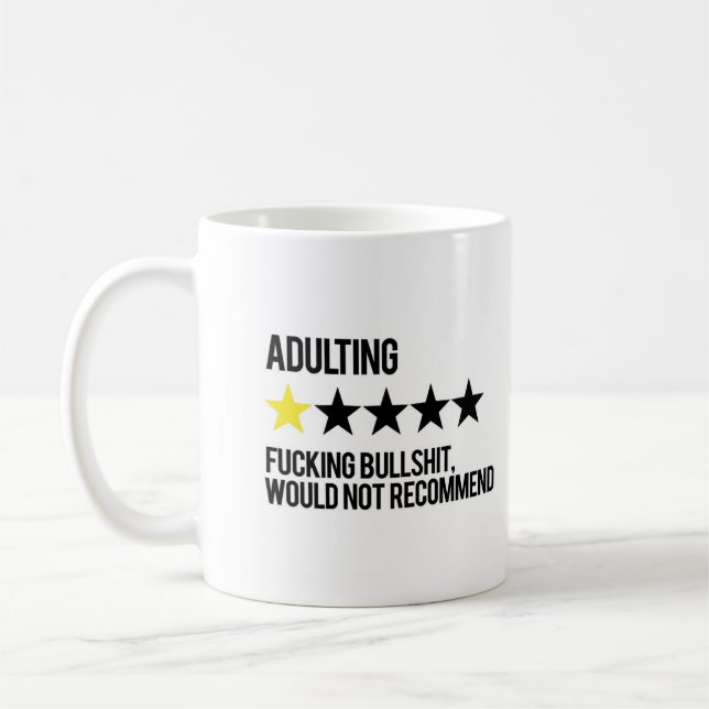 Adulting Mug (Left)