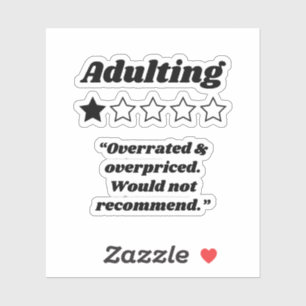 Adulting One Star Review