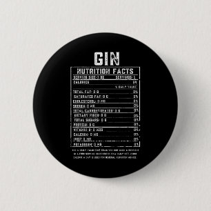 Adults Funny Nutrition Facts Matching Group Merch 6 Cm Round Badge