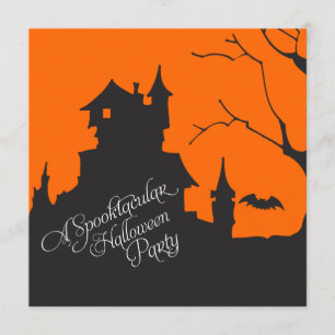 Adult's Halloween Costume Party Invitation
